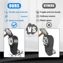 Paquete 2 Cajas de Engranajes Motor de Accionamiento Rápido RS555 24V y 40000RPM para Motores Power Wheels,Kit de Conversión de Caja de Engranajes