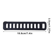 4Pcs Car Bicycle Frame Bicycle Accessories Fixed Strap Rubber Strap Elastic Buckle