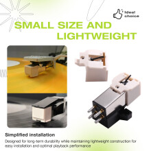 AT3600L Magnetic Cartridge Stylus+AT3600L Needle LP Vinyl Record Player Needle for Turntable Phonograph Platenspeler
