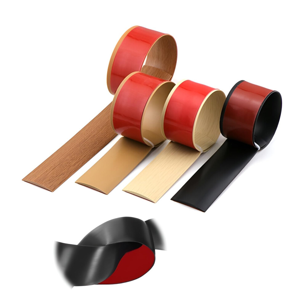 Self Adhesive Floor Transition Strip For Tile And Laminate, Durable Pvc Door Threshold Trim, Gray 4Cm 9771547814467