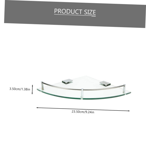 Bathroom Corner Shelf Wall Mounted Shower Organizer with Quick Drain MultiTier Space Saving Design 2
