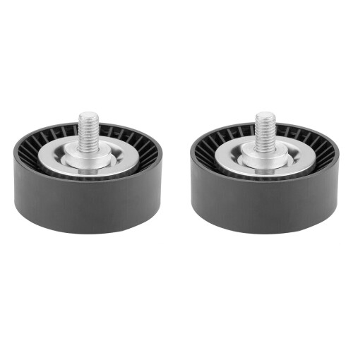 2X 11281440378 Nuova Puleggia Tendicinghia Adatta per  E81 E82 E87 E90 E91 E92 E83