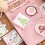 Scrapbook Sticker Retro Knitted Patterned Paper Sticker for-4 5