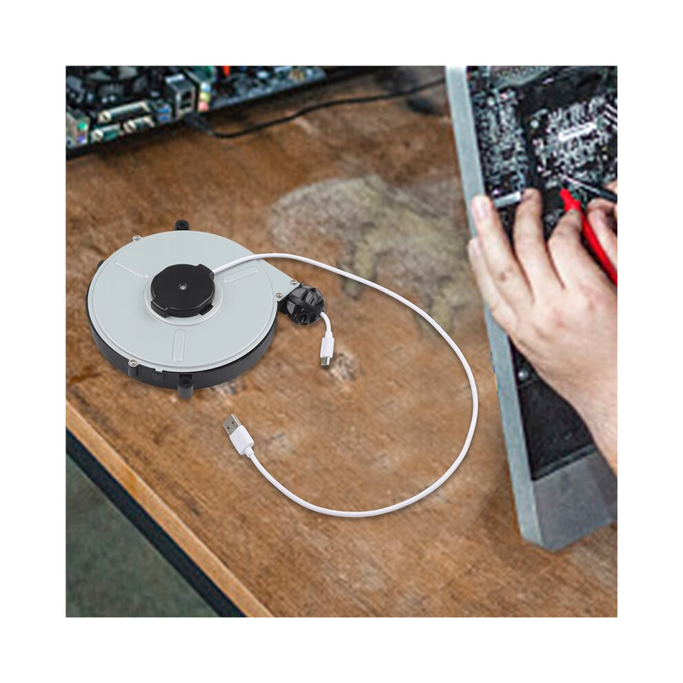 1Pc Automatic Retractable Power Reel Cable Data Cable Winding Reel Charging Cable Power Cord Reel Protective Cover 4712762715646