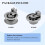 611475 Dishwasher Upper Lower Disrack Wheel Assembly Replacement for  Dishrack Upper Lower Replace 4