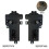 1Pair Front  Adjuster  Button 5ED959747A 5ED959748A for    Teramont Phideon  Octavia Superb 2