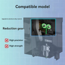 Upgrade Gears for P2S Integrated Extruder Gear Kit DLC Hardened Steel Gear for P2S 3D Printer Parts