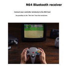 Lot de 2 Récepteurs Rétro N64 pour Manettes N64, pour Series X, pour Pro et pour PS5/pour PS4