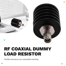 RF Coaxial Dummy Load Resistor for SMA Male Connector 5-100W 50Ω -3GHz Round Tool Accessories High-Quality