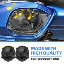Altavoces de 5" X 7" para Tapa de Alforja de Motocicleta para Touring Road King Street Electra Glide FLHR FLHX FLHT CVO 1994-2023