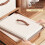Foldable Linen Storage Box with Lid - Large Capacity Dustproof Organizer for Home 40x30x21cm 5
