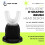 1 Set Intelligent Automatic U Type Electric Toothbrush Couples Set USB Rechargeable with Multiple Modes for Adults Use 3