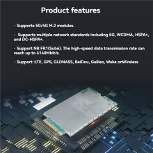 T99W640 DW5934e 4G 5G LTE Module 5G Network Card Wireless Mobile Modem LTE FDD/TDD 4140Mbps 5G Module