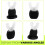 1 Set Intelligent Automatic U Type Electric Toothbrush Couples Set USB Rechargeable with Multiple Modes for Adults Use 7
