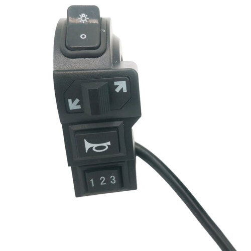 E-Bike Handlebar Control  - 4-in-1 Signal and Light Control for E-Bikes 1