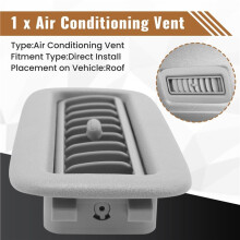 2pcs Gray 7842A069YA Roof Top Air Conditioning Vent Grille for Pajero MK4 V93 V97 V95 V98 A/C Outlet Panel