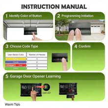 2pcs 373LM Garage Door Remote Control 315MHz for 372LM 370LM 950D 953D 956D 139.18191 139.18192