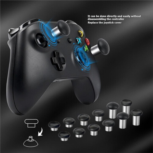 Repair Kit for  Controller Joysticks TMR Ohm Potentiometer Replacement Joystick and Joystick Cap Set 1