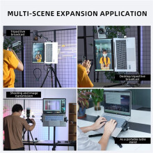 Adjustable Laptop Stand for Laptop Large Anti-Slip Notebook Holder with Tripod Mount