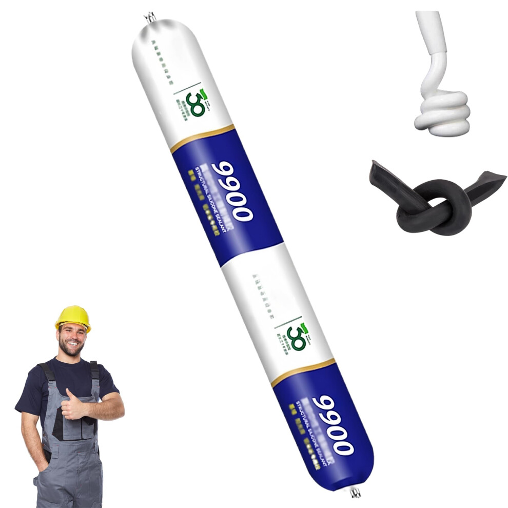 9900 Transparent Waterproof Silicone Sealant For Roof And Wall Cracks, Uv And Heat Resistant, Durable 1Pcs 9073542956143