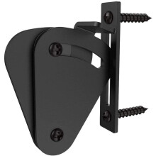 Heavy Duty Sliding Barn Door Lock Kit, Carbon Steel Gate Bolt Latch with Adjustable Sliding Fit