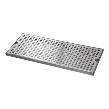 4X Stainless Steel Drip Tray for Bar, Rectangular Water Catching Tray, Oil Draining Tray, 50x17.5x1.5cm