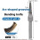 TCT Grooving Cutter Carpentry Milling Cutter Precise V-Shaped Round Bottom Grooving Tool Precise Grooving Capability 1/4 8