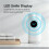 Automatic Foaming Soap Dispenser Touchless  Hand Soap Dispenser with LED Smile Timer Type-C Rechargeable Waterproof 1