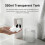 Automatic Foaming Soap Dispenser Touchless  Hand Soap Dispenser with LED Smile Timer Type-C Rechargeable Waterproof 5