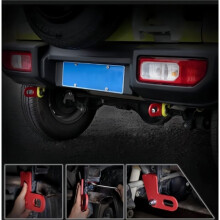 Kit de Barres de Remorquage pour Jimny JB74, Pare-Chocs Avant et Arrière, Accessoires pour Crochet de Remorque