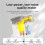 Automatic Foaming Soap Dispenser Touchless  Hand Soap Dispenser with LED Smile Timer Type-C Rechargeable Waterproof 10