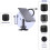 2-in-1 USB + Type-C Outdoor Solar Panel Charger, Suitable for Security Cameras/Small Home Lighting Systems. 4
