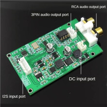 ES9038 I2S Decoder Board DSD512 Upgrade Decoder DAC Device Player 32Bit DSD512