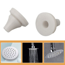 50pcs Silicone Nozzle Nipple Replacement Part Sprays Water Outlet Top Sprays Parts Shower Accessories White