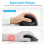 Wireless Mouse Jiggler Rechargeable Moving Mouse Mover Left Handed 2.4G Wireless Mouse for Laptop Keep Computer Awake 3