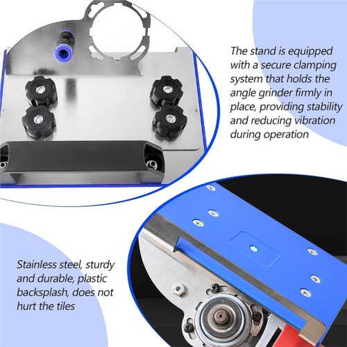 45 Degree Tile Chamfering Tool Ceramic Tile Cutter Tool Angle Grinder Attachments Stand for the Pro with 1m Water Pipe 1