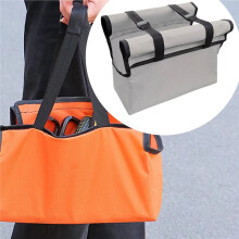 Telescopic Ladder Tool Bag Portable Oxford Cloth Utility Step Ladder Storage Bag Tool Pouch for Repairin Accessories A