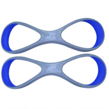 Underarms Fulcrum Fena Instruktionshjälp 8-Ords Simutrustning Hög Armbåge Professionell Fena Swimhandske med Simhud