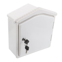 Weatherproof Wall Mounted Mailbox with Lockable Lid, Outdoor Insulated Milk Delivery Box for Porch Storage