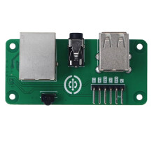 For WalnutPi ZeroW Expansion Board Linux Development Board H618 100M Ethernet Port 2XUSB2.0 3.5Mm Audio Output