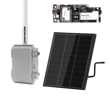 20W Meshtastic Solar Charging Expansion Board+RAK3401+13302 LoRa Mesh Range 15600mAh Solar Panel+ 20000mAh Box 915MHz