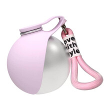 Botella de Agua para Perros de 285 Ml, Ideal para Pasear Al Perro, A Prueba de Fugas, para Beber Agua, Color Rosa.