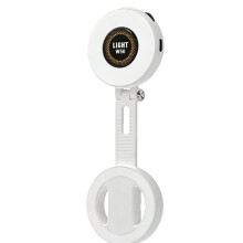 Phone Tablet Magnetic Fill Light Portable Handheld Lighting for Horizontal and Vertical Photography Adjustable Angle