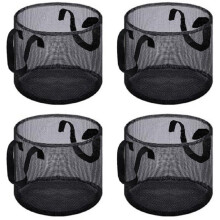 4PCS Mesh AquaticPond Plant Baskets, Large Pond Planting Bag Reusable AquaticsPlanter Pot Water Lily Growing Container B