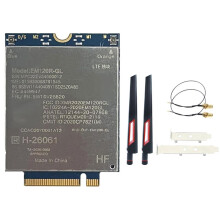 EM120R-GL 4G Module EM120R CAT12 600Mbps +2X10DB Antenna Kit for X1 Yoga 6th X13 Yoga P14s T14 T15 T15s