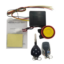 DC12V Motorcycle Anti-Theft Device Anti Theft Security Alarm System Remote Control Supports Turning Hazard Lights
