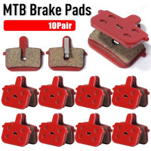 10Pairs MTB Disc Brake Pads Resin Bicycle Hydraulic Brake Pads for B01S Mountain Bike Cycling Accessories