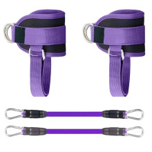 Correas para Tobillos para Máquinas de Bandas de Resistencia - Correas Ajustables y Cómodas para Tobillos para Máquinas de Bandas de Resistencia A