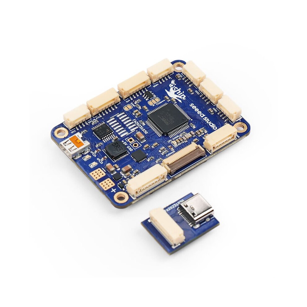 Seeed Studio Ochin Cm4v2 Tiny Carrier Board V2 For Raspberry Pi Compute Module Cm4, For Robotics Home Automation Iot Projects 4711174088829