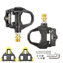 RACEWORK Road Bicycle Lock Pedal Road Bike Self-Locking Foot Pedal SPD-SL System with Locking Plate Pedal